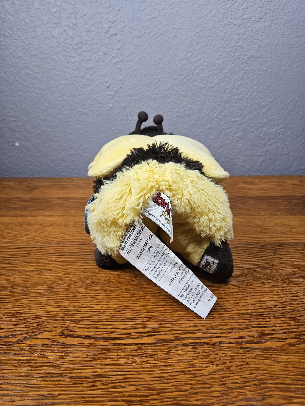 Pillow Pet Peewee Bumble Bee - Picture 4 of 7